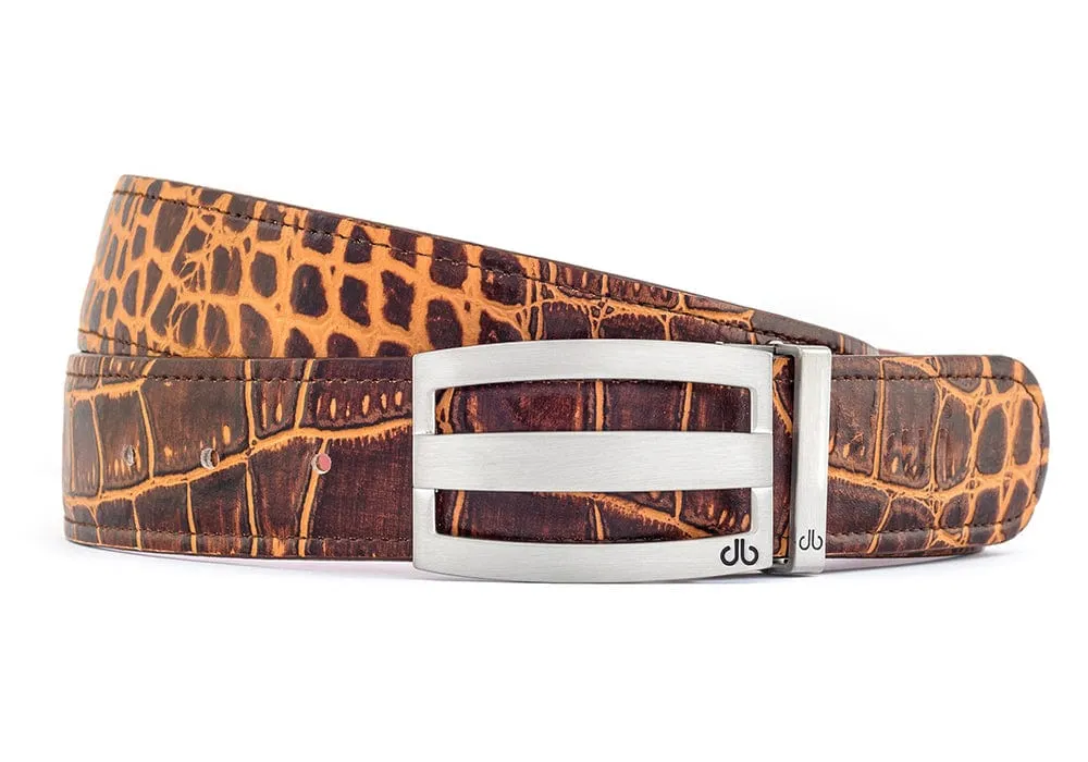 Crocodile Leather Belts