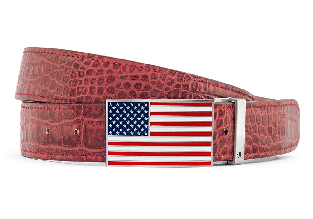 Crocodile Leather Belts
