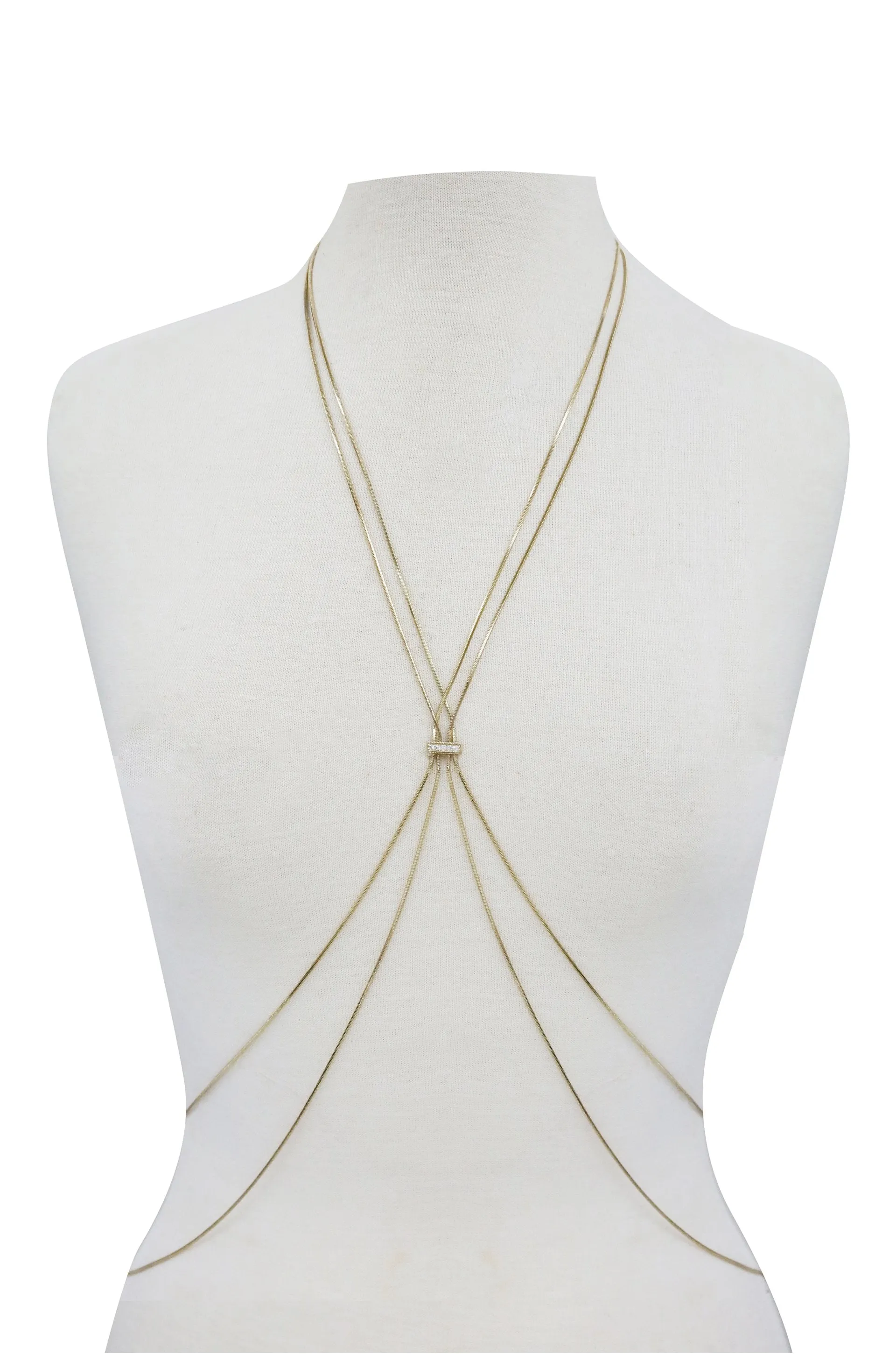 Cross My Heart Body Chain