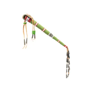 Crow Beaded Awl Case