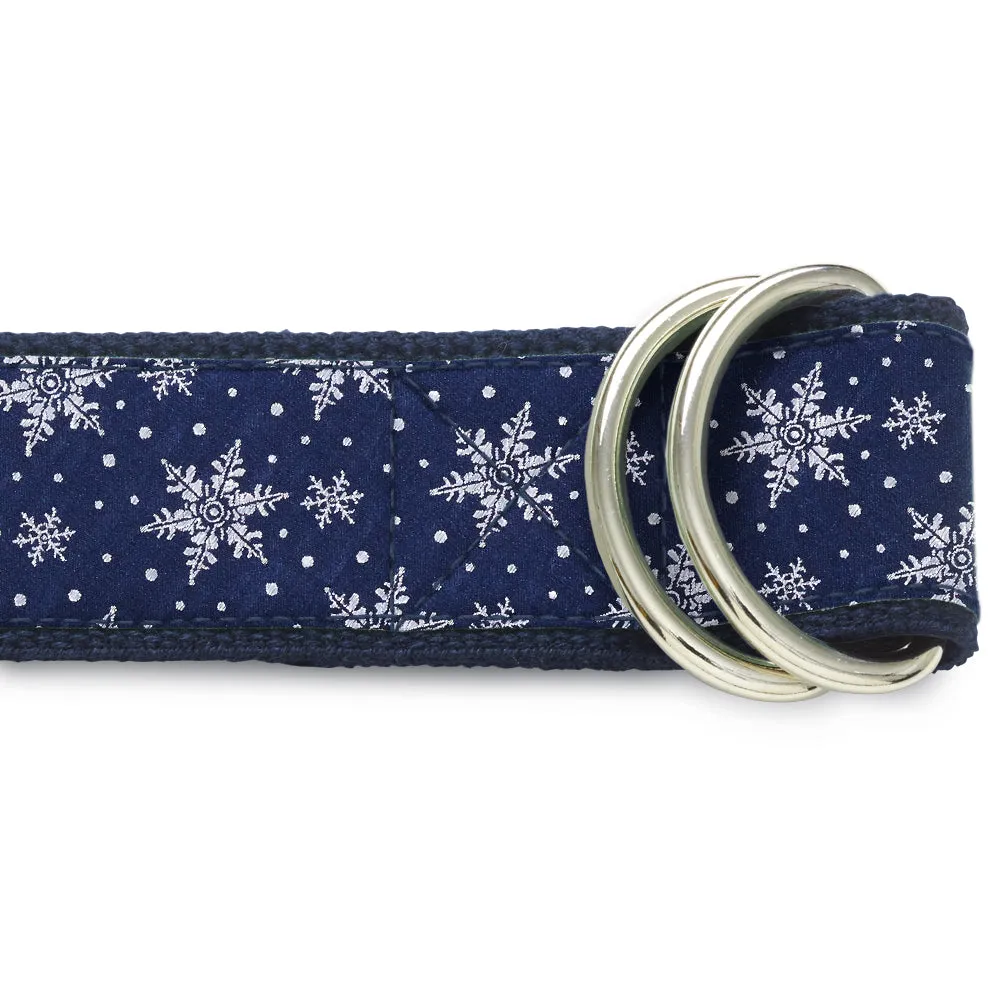 Crystalline Navy - D-Ring Belts