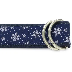 Crystalline Navy - D-Ring Belts