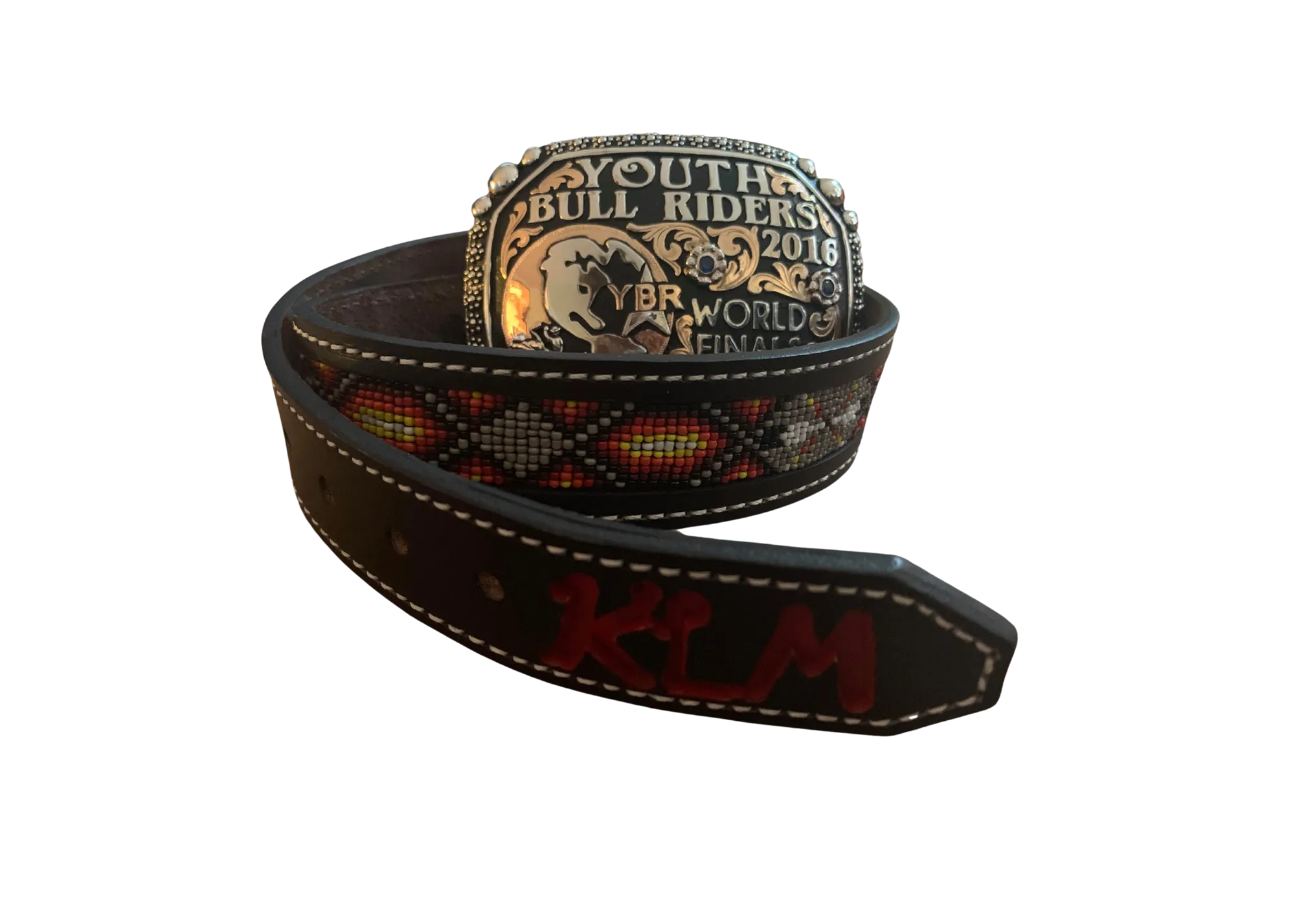 Custom Beaded Belt