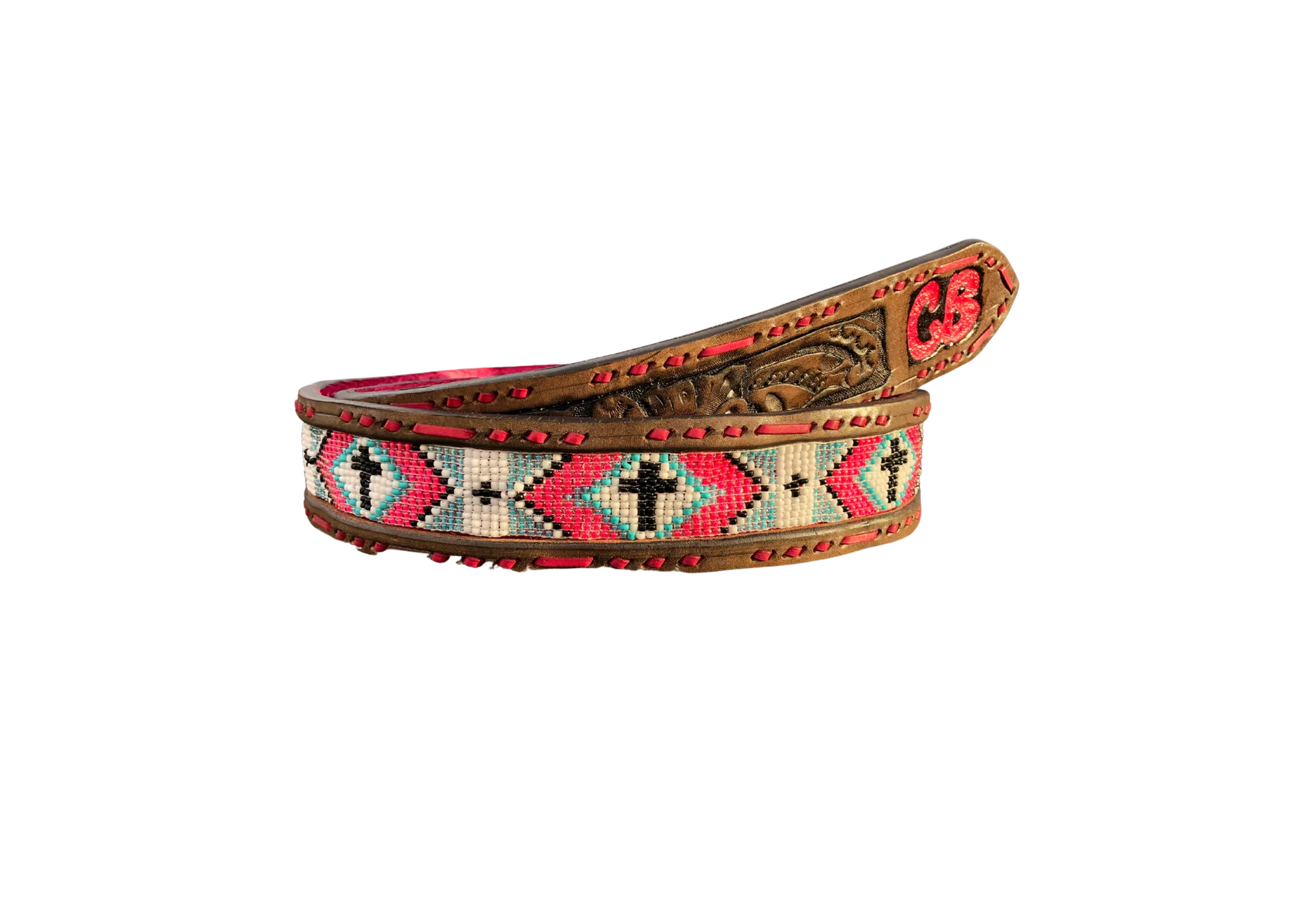 Custom Beaded Belt