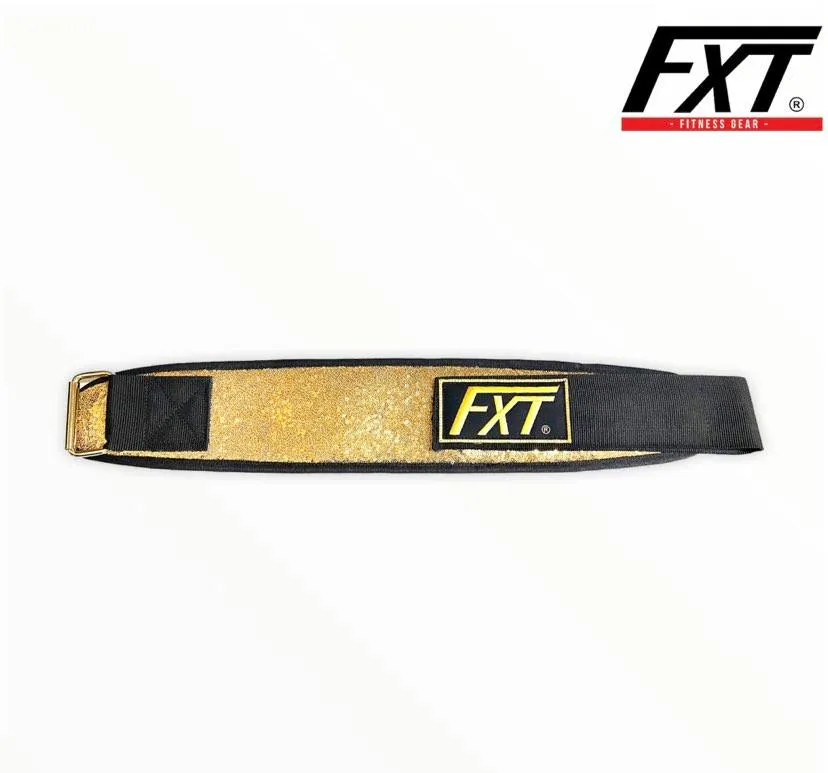 Custom-Competition Belt  FXT / Gold Sparkley
