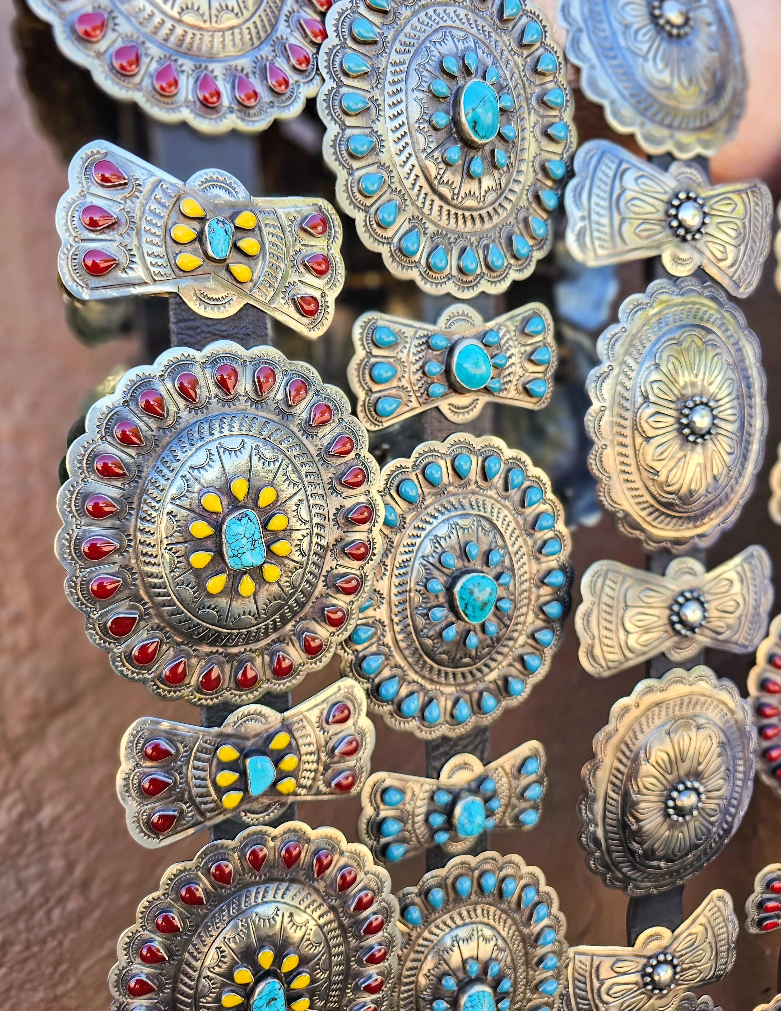 Custom Concho Belt