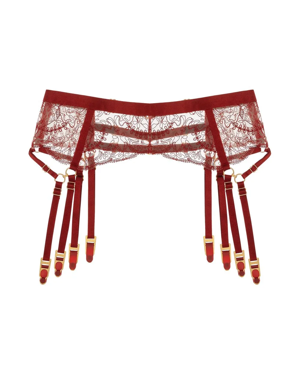 Cymatic Suspender Belt
