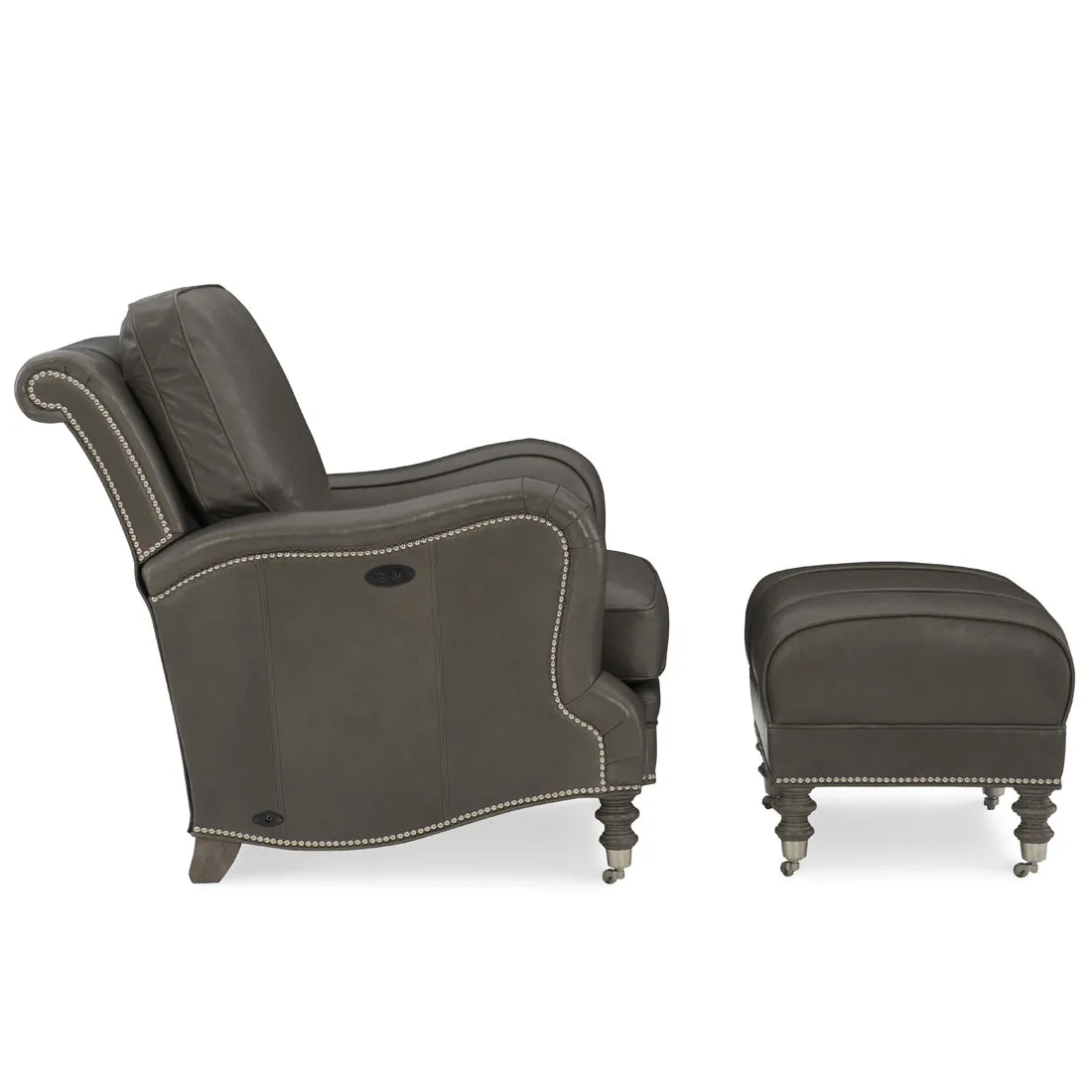 Cyrus Leather Tilt Back Chair
