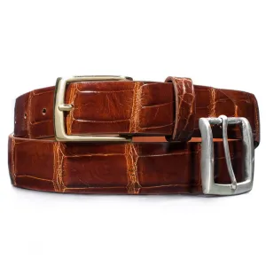 Dalys 1895 Cognac Alligator Belt
