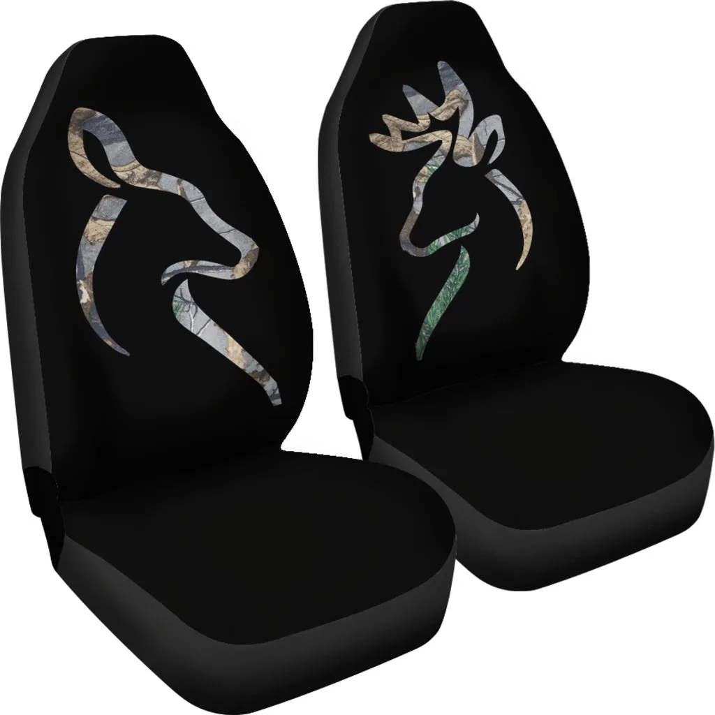 Doe And Buck Car Seat Covers (Set of 2)