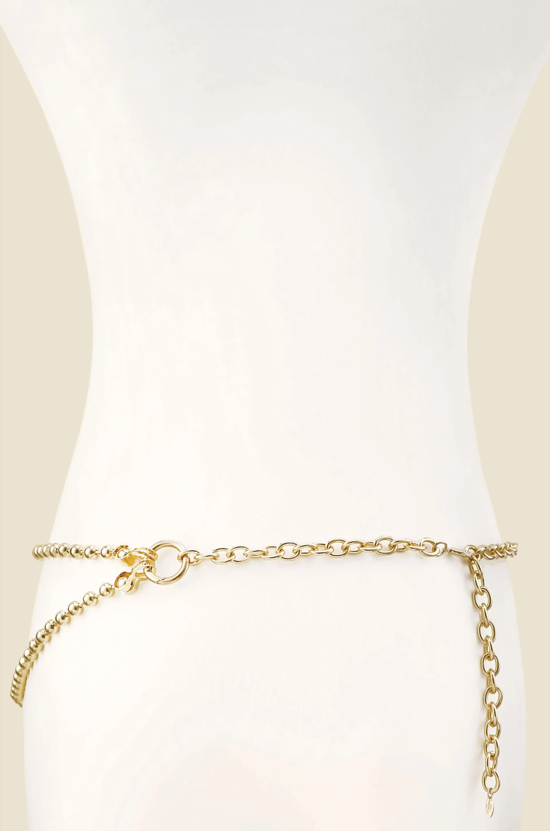 Double Ball Chain Belt