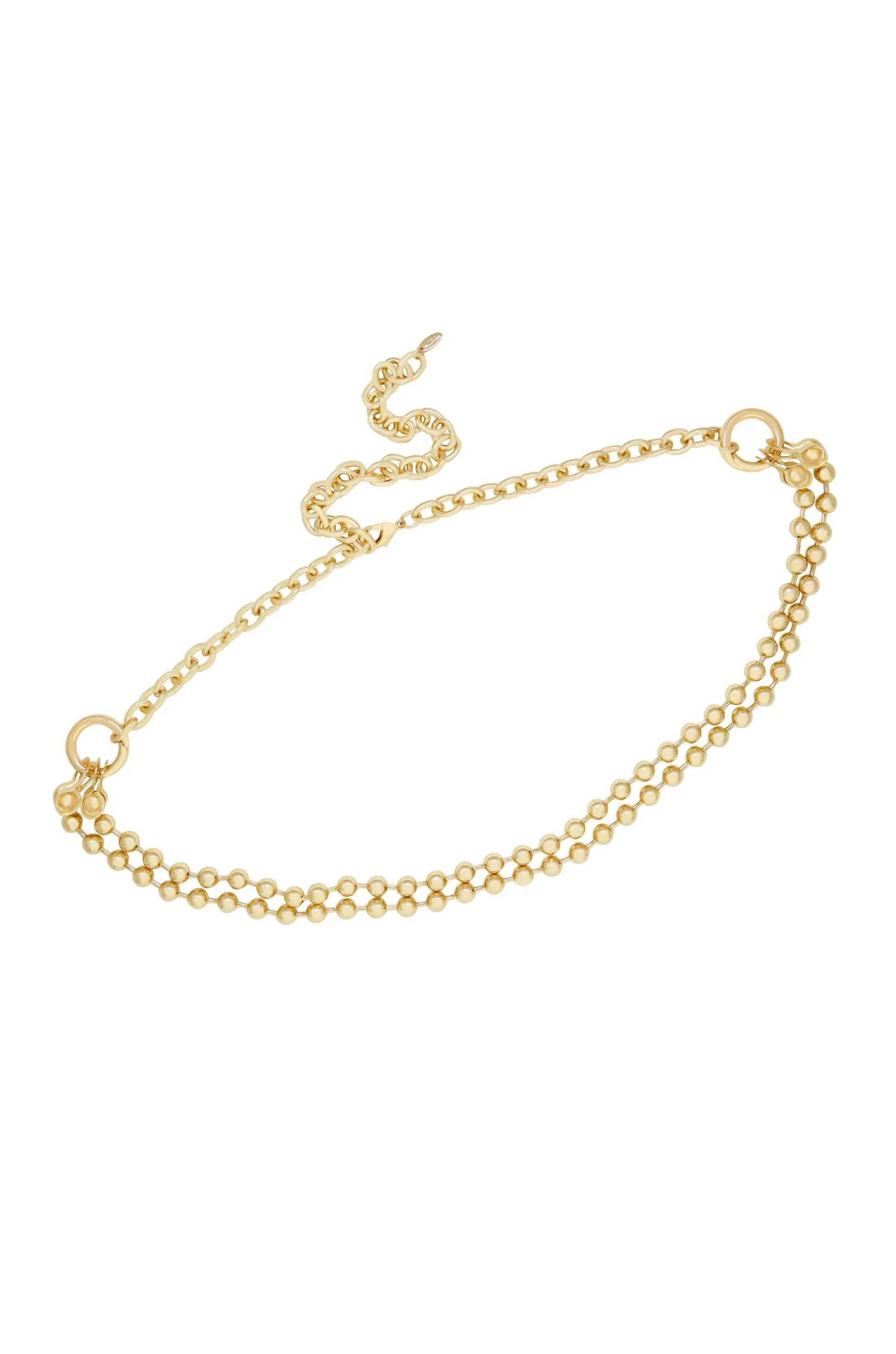 Double Ball Chain Belt