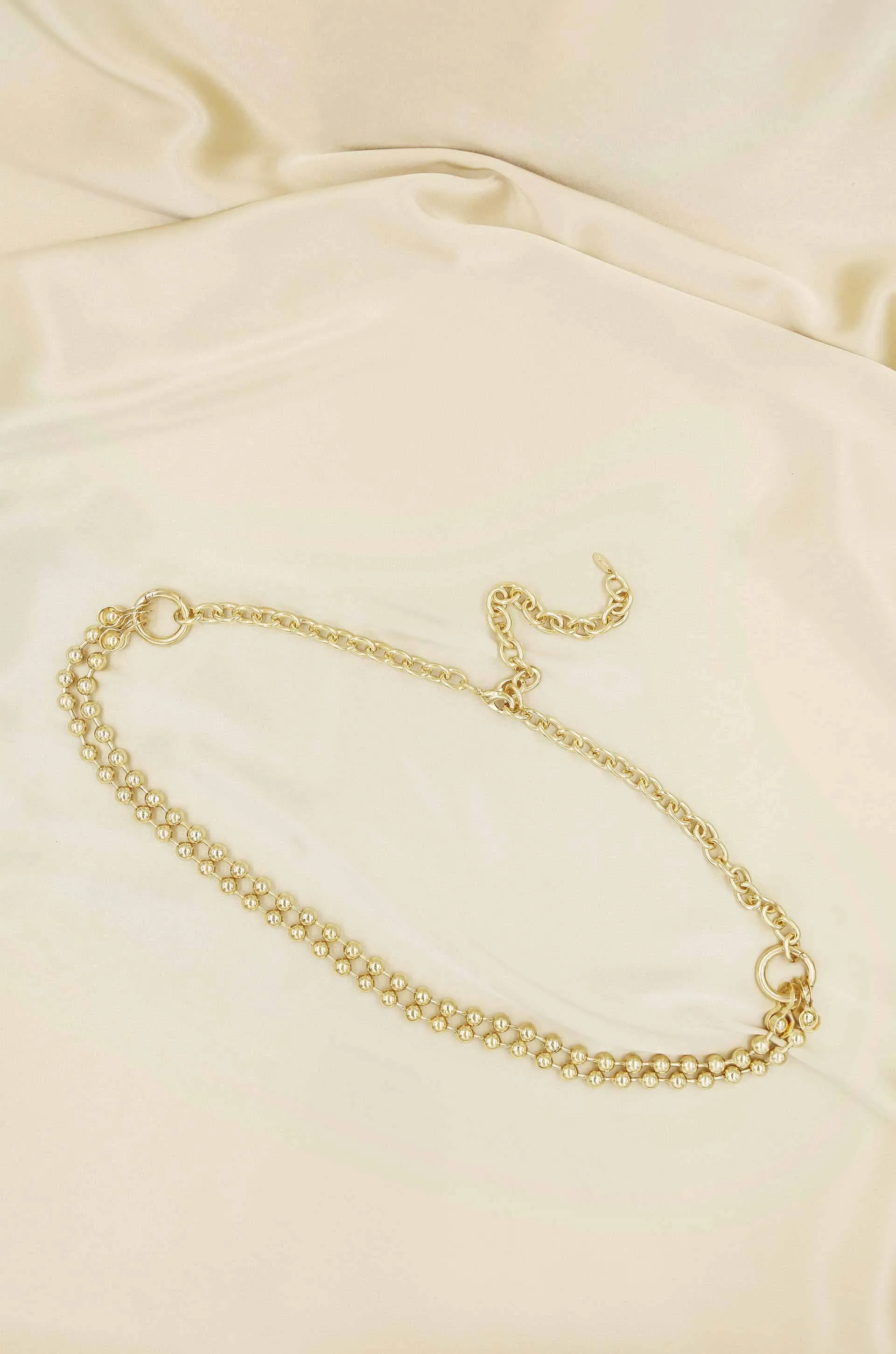 Double Ball Chain Belt