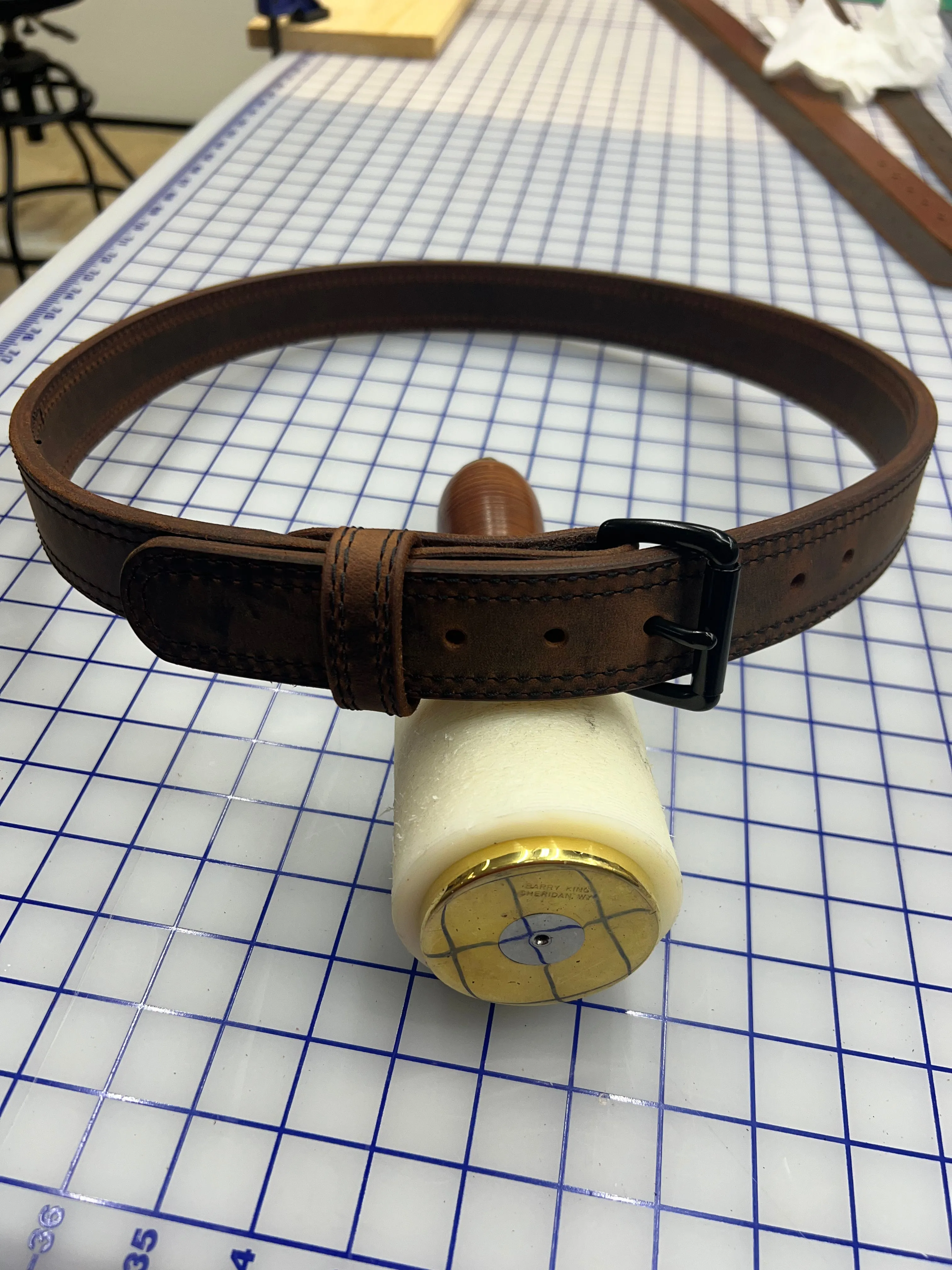 Double Thick Double Stitch Crazy Horse
