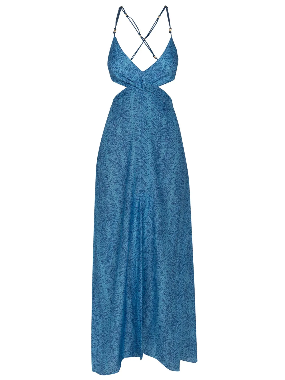 Duda Cut Out Detail Long Dress ::RET