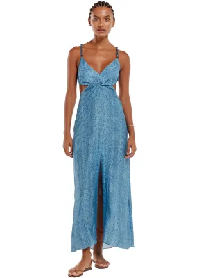 Duda Cut Out Detail Long Dress ::RET