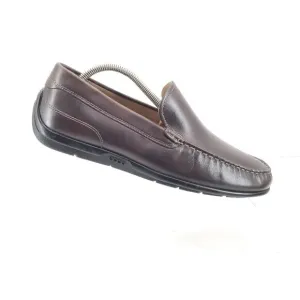 ECCO CLASSIC MOC 2.0  Mens brown leather driving shoe 4501436156 9-9.5 M   EU 43
