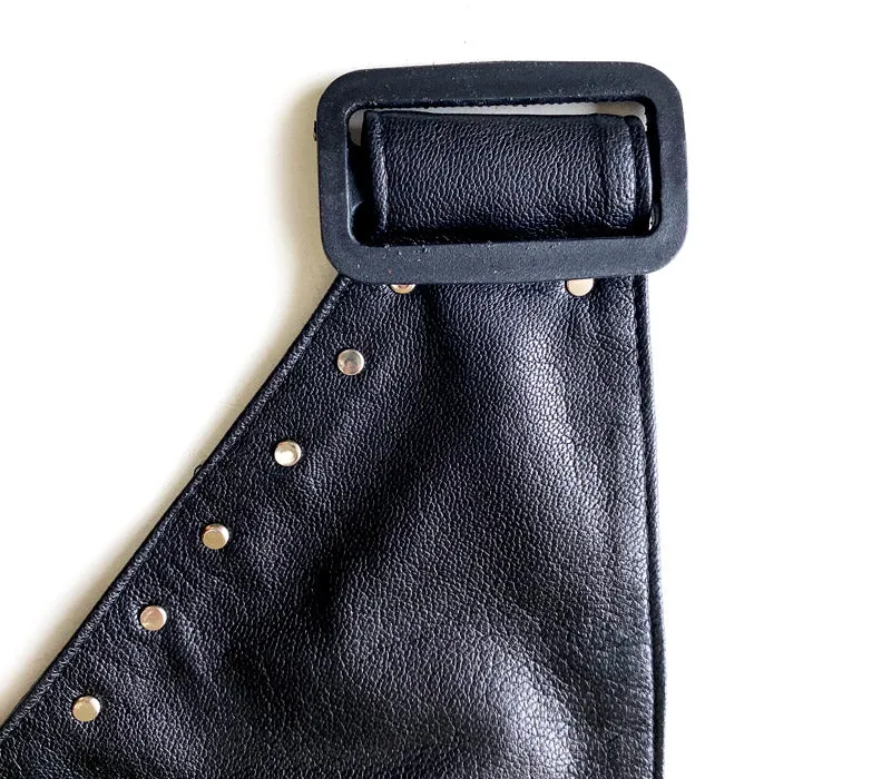 Effie Goatskin Leather Scarf