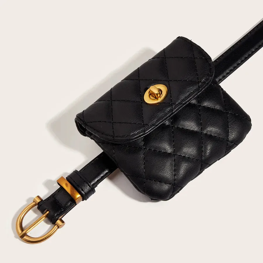 Elegant Lady Geometric Imitation Leather Alloy Women's Leather Belts