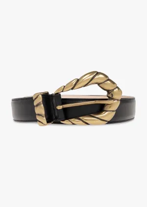 Embella Gold Belt (Black)