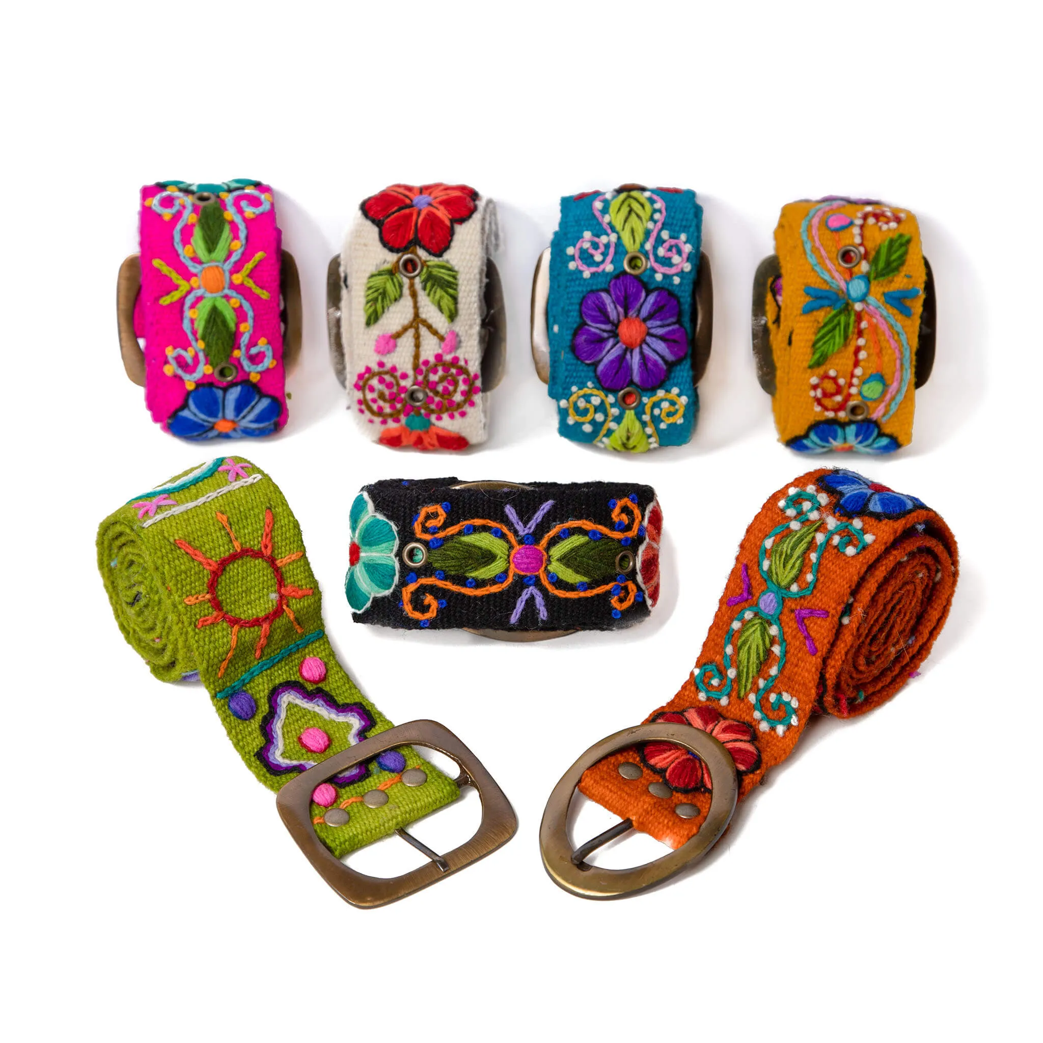 Embroidered Belts