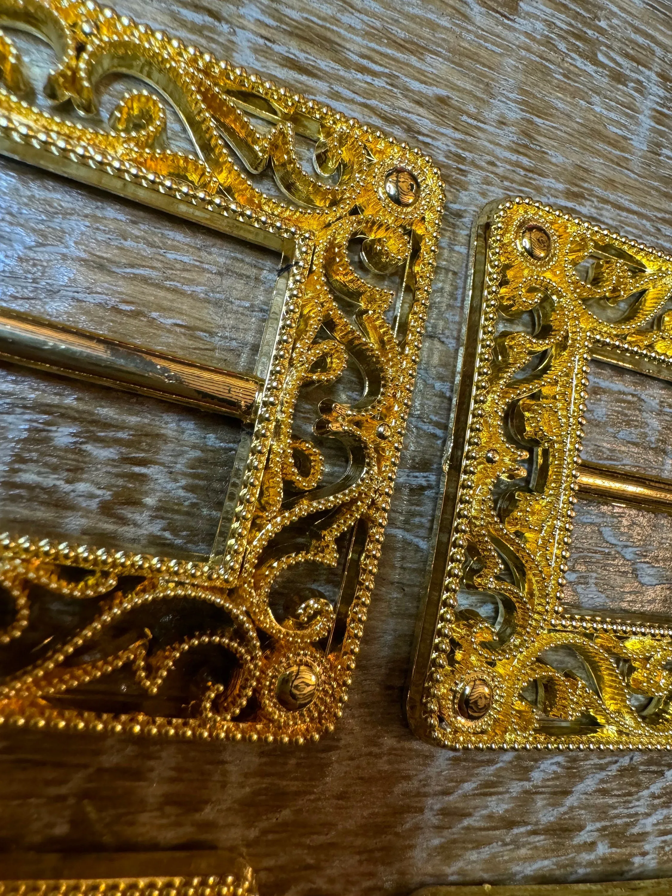 Engraved Buckle, Gold, Abs Strong Plastic Buckle, Buckle, Clothing, Swimwear, Tops, Crafts, Couture, Fashion, Swimwear Collection