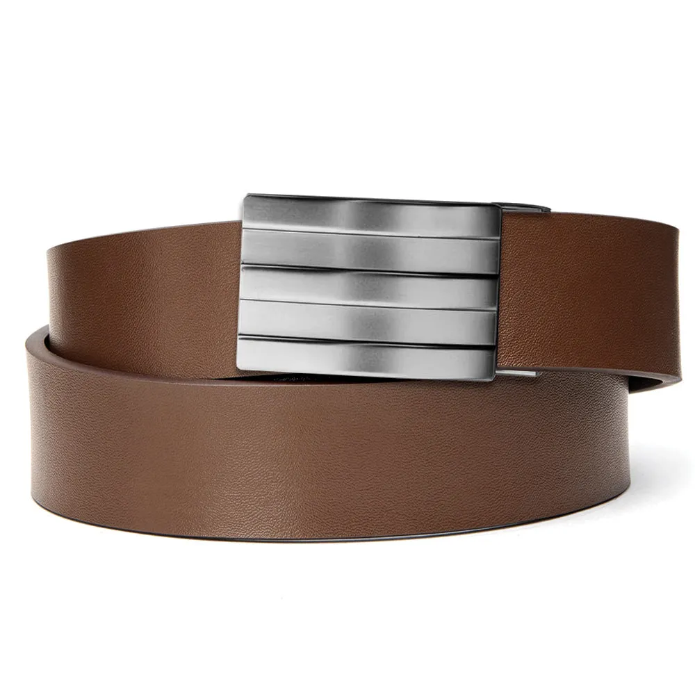 EQUINOX BUCKLE | CLASSIC LEATHER BELT 1.37"