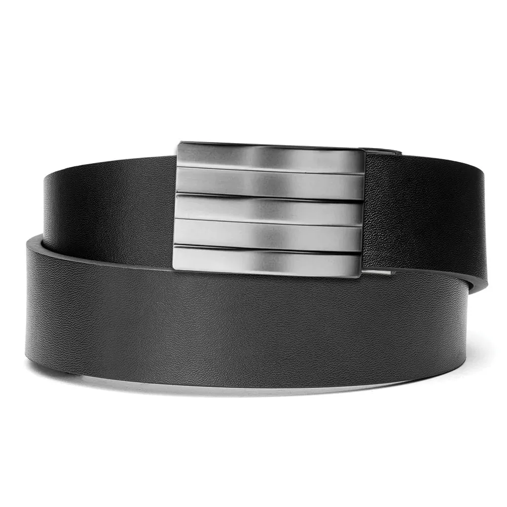 EQUINOX BUCKLE | CLASSIC LEATHER BELT 1.37"