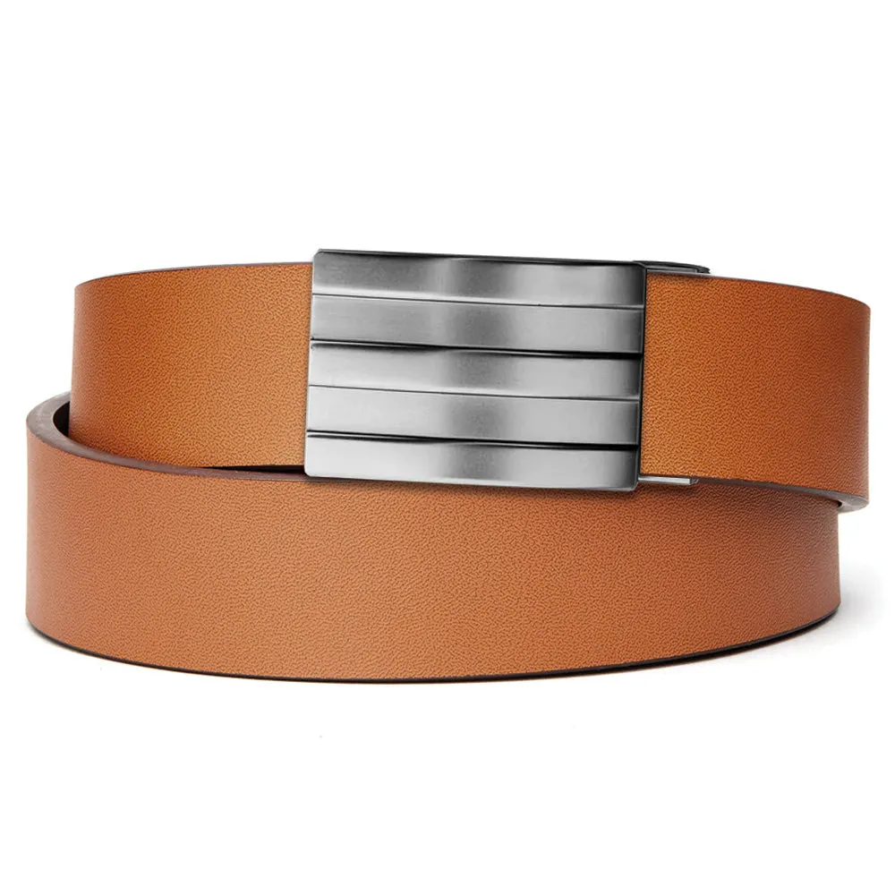 EQUINOX BUCKLE | CLASSIC LEATHER BELT 1.37"