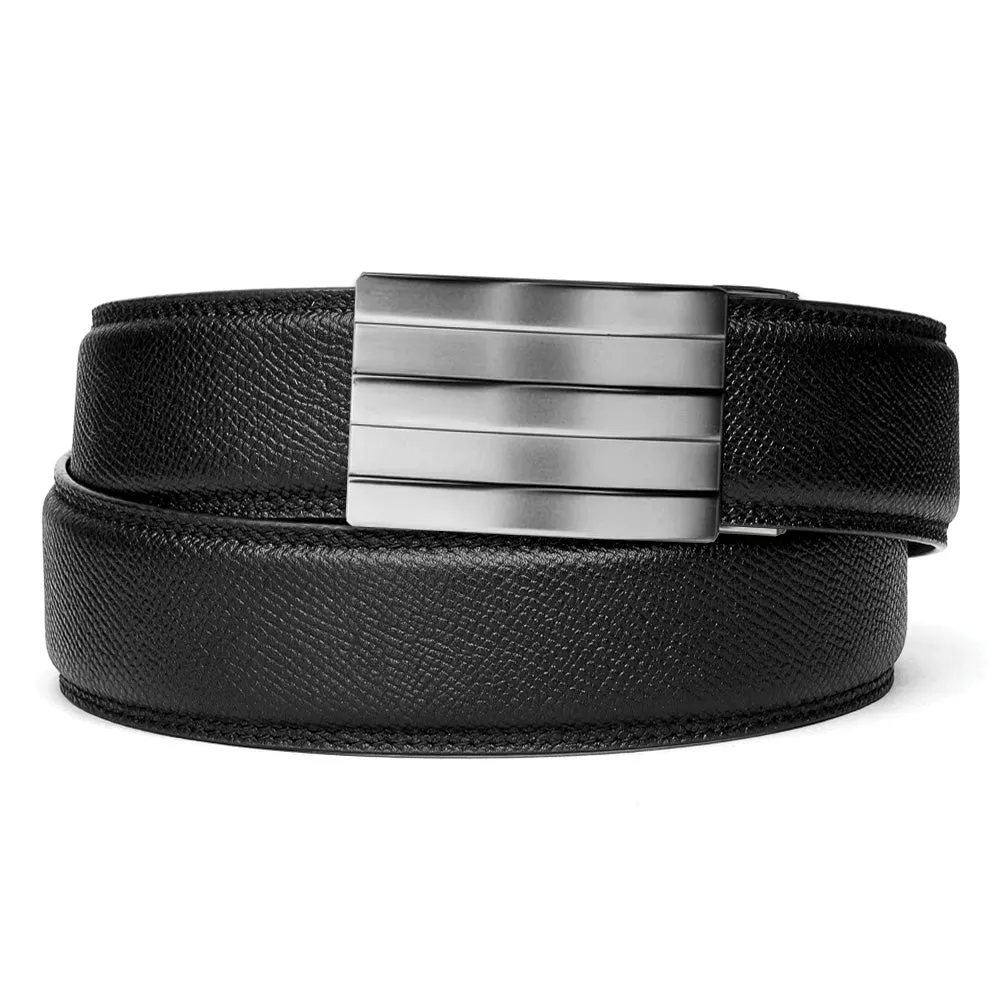 EQUINOX BUCKLE | CLASSIC LEATHER BELT 1.37"