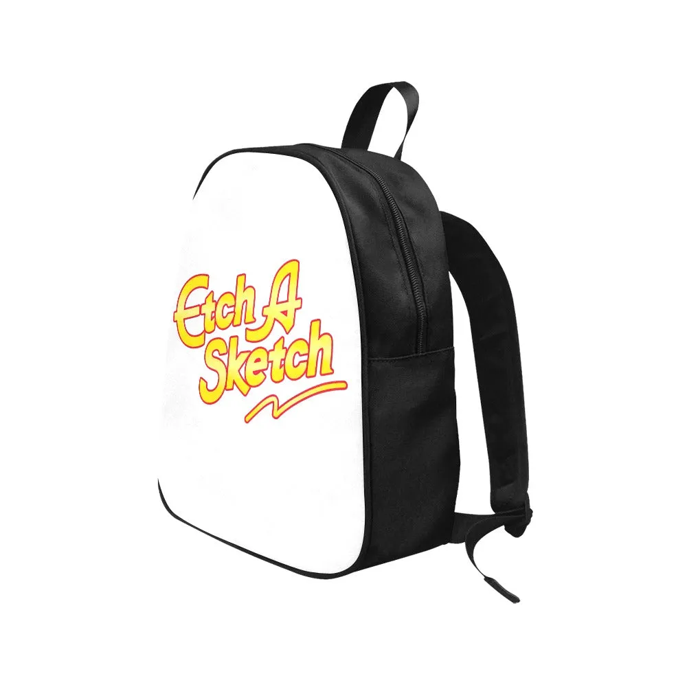 Etch A Sketch Canvas Backpack