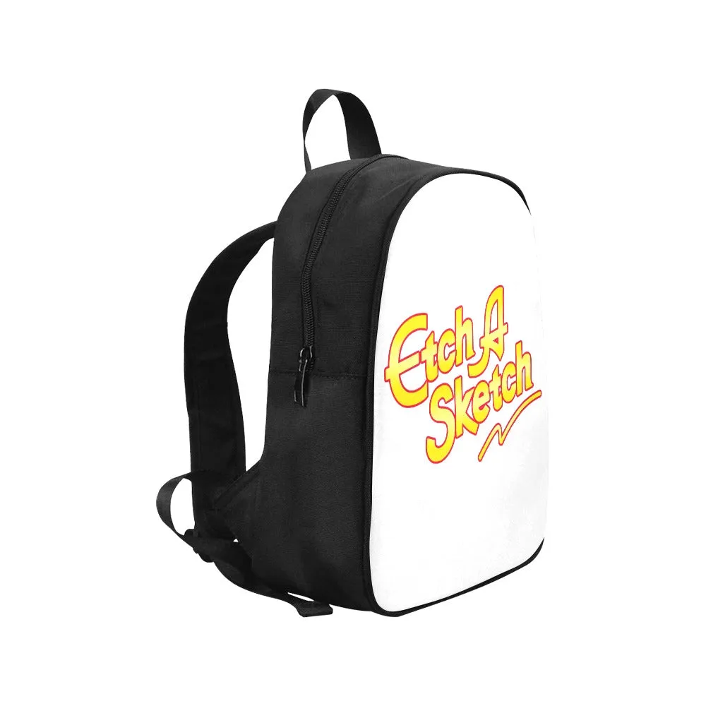 Etch A Sketch Canvas Backpack