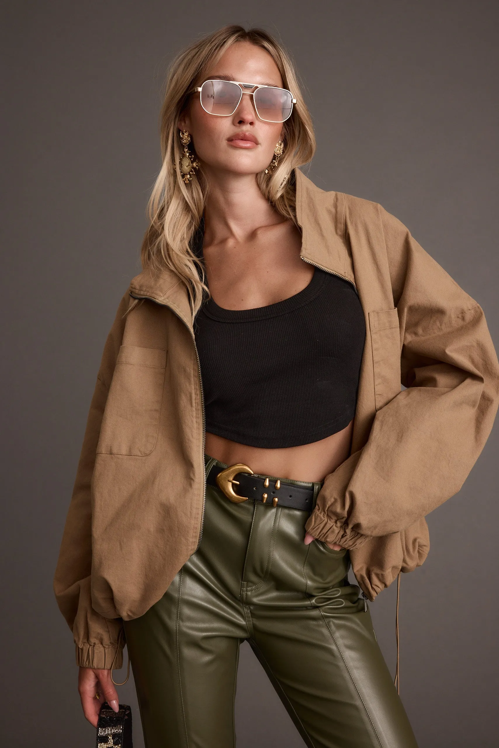 Fairfax Canvas Relaxed Fit Utility Jacket