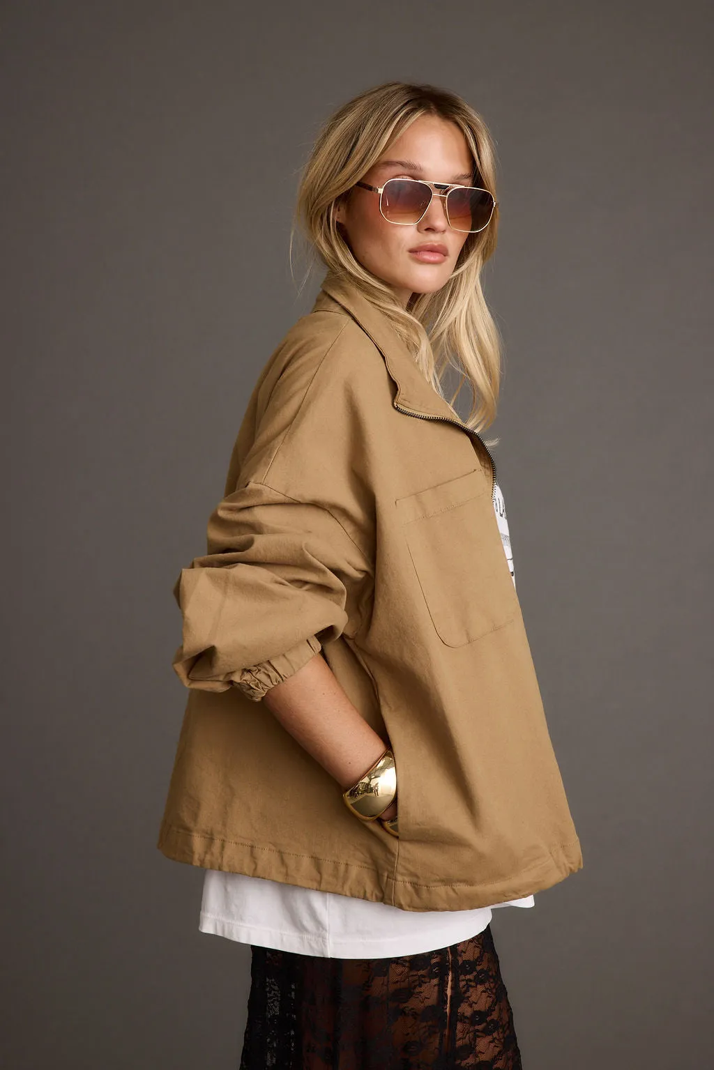 Fairfax Canvas Relaxed Fit Utility Jacket