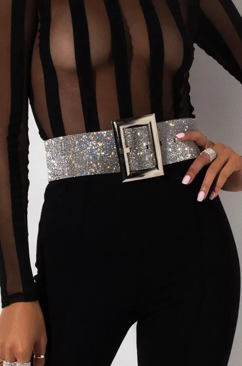 Fashion Diamond Waist Chain Belt