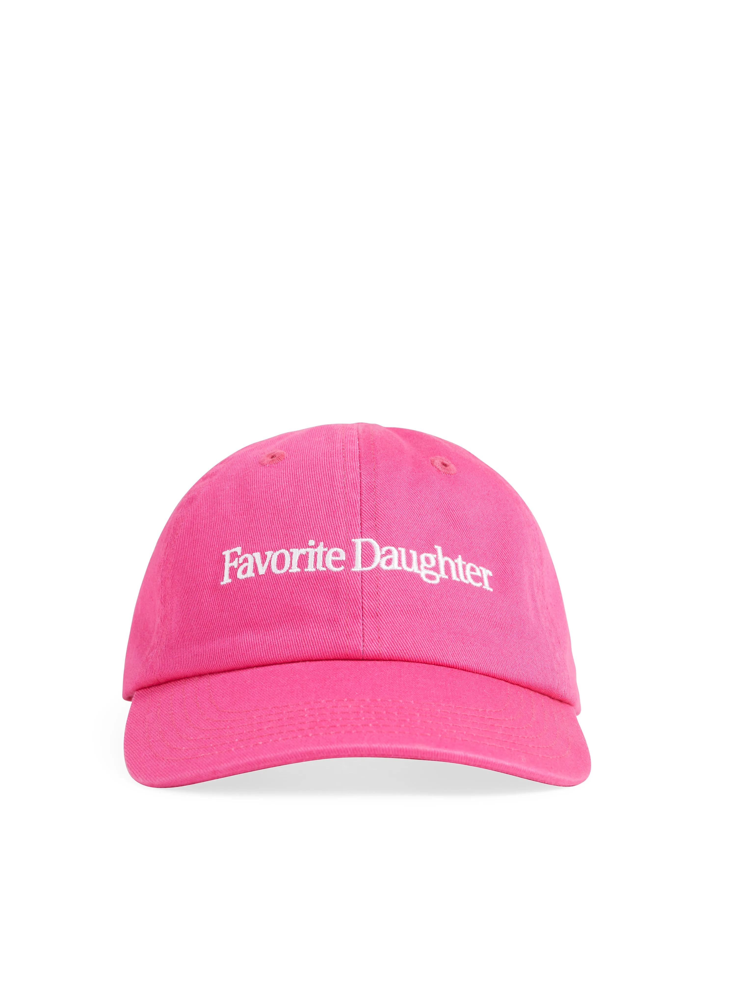 Favorite Daughter Classic Logo Baseball Hat - Hot Pink