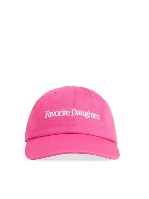 Favorite Daughter Classic Logo Baseball Hat - Hot Pink