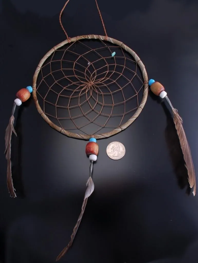 Feather Leather Decorative Dream Catcher- VN21M