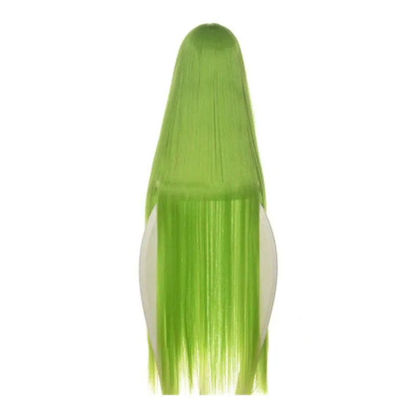 FGO Fate/Grand Order Enkidu 100cm Long Green Straight Cosplay Wigs
