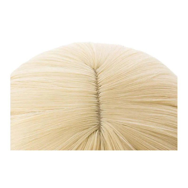 FGO Fate/Stay Night Ereshkigal Tohsaka Rin Blonde Curved Long Ponytails Cosplay Wigs