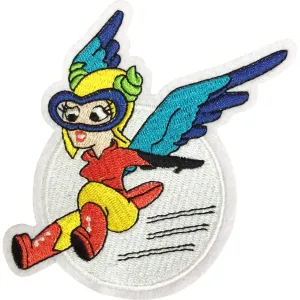 Fifinella (Fifi) Women Airforce Service Pilots Embroidered Patch (Iron On Application)