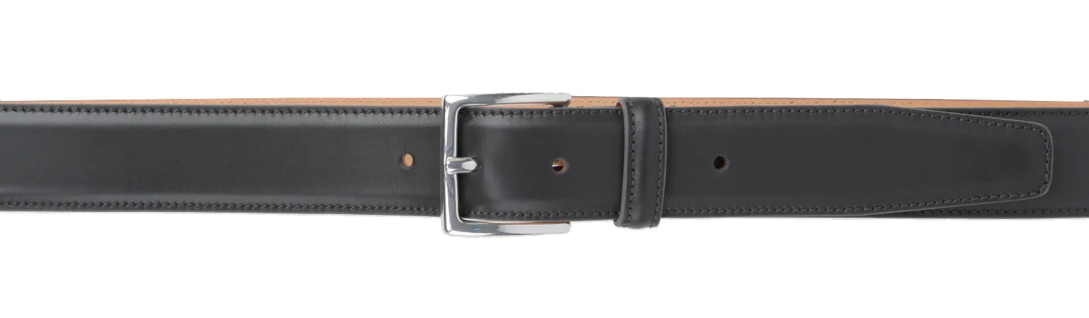 Fiori Di Lusso Gray Leather Belt