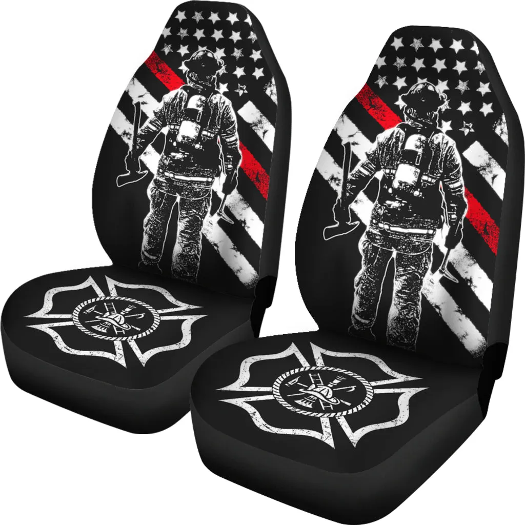 Firefighters Car Seat Covers
