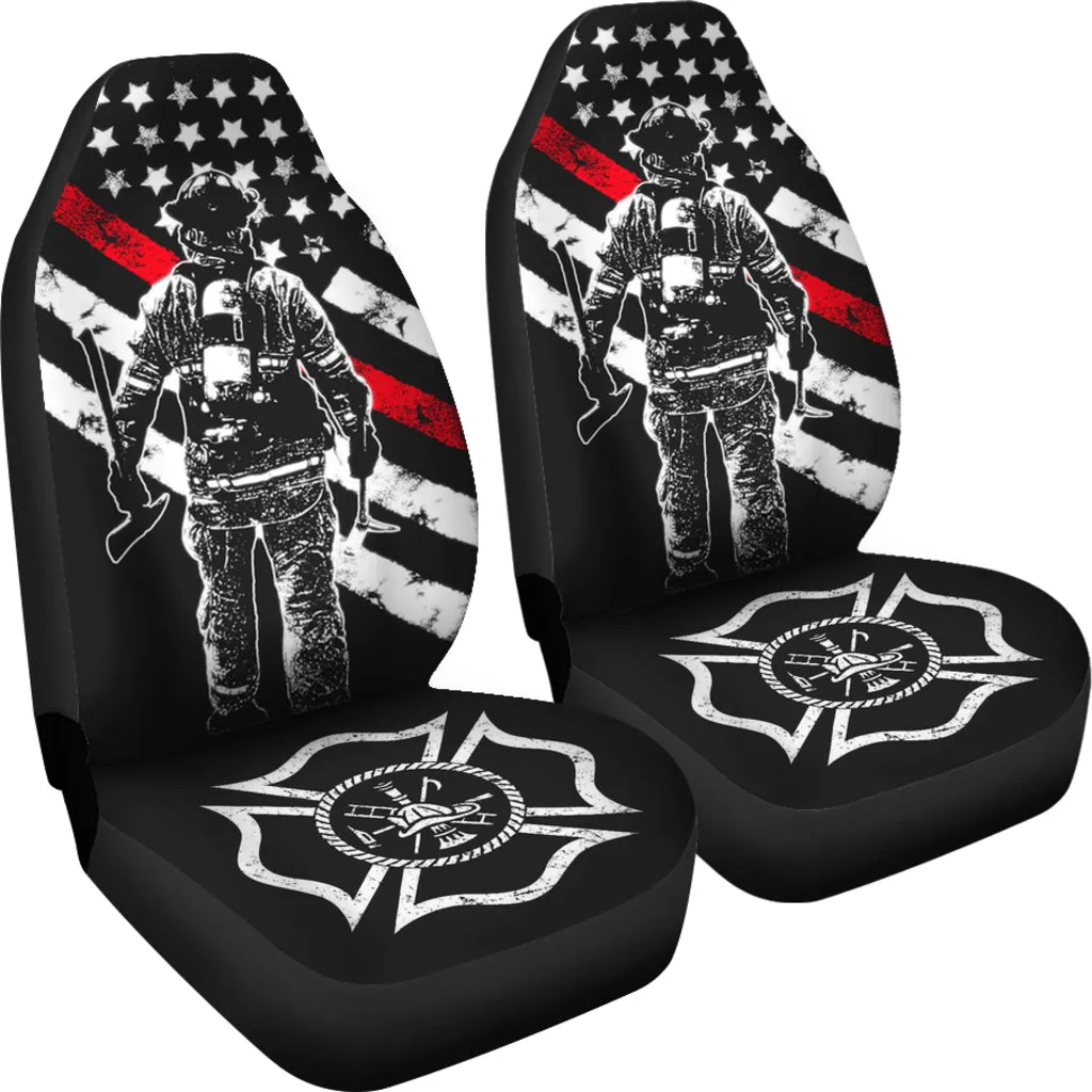 Firefighters Car Seat Covers