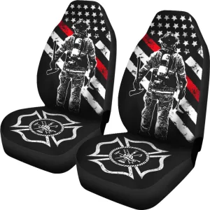 Firefighters Car Seat Covers
