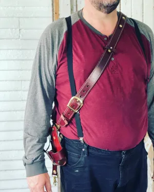 Fireman belt First Responder belt with radio holster