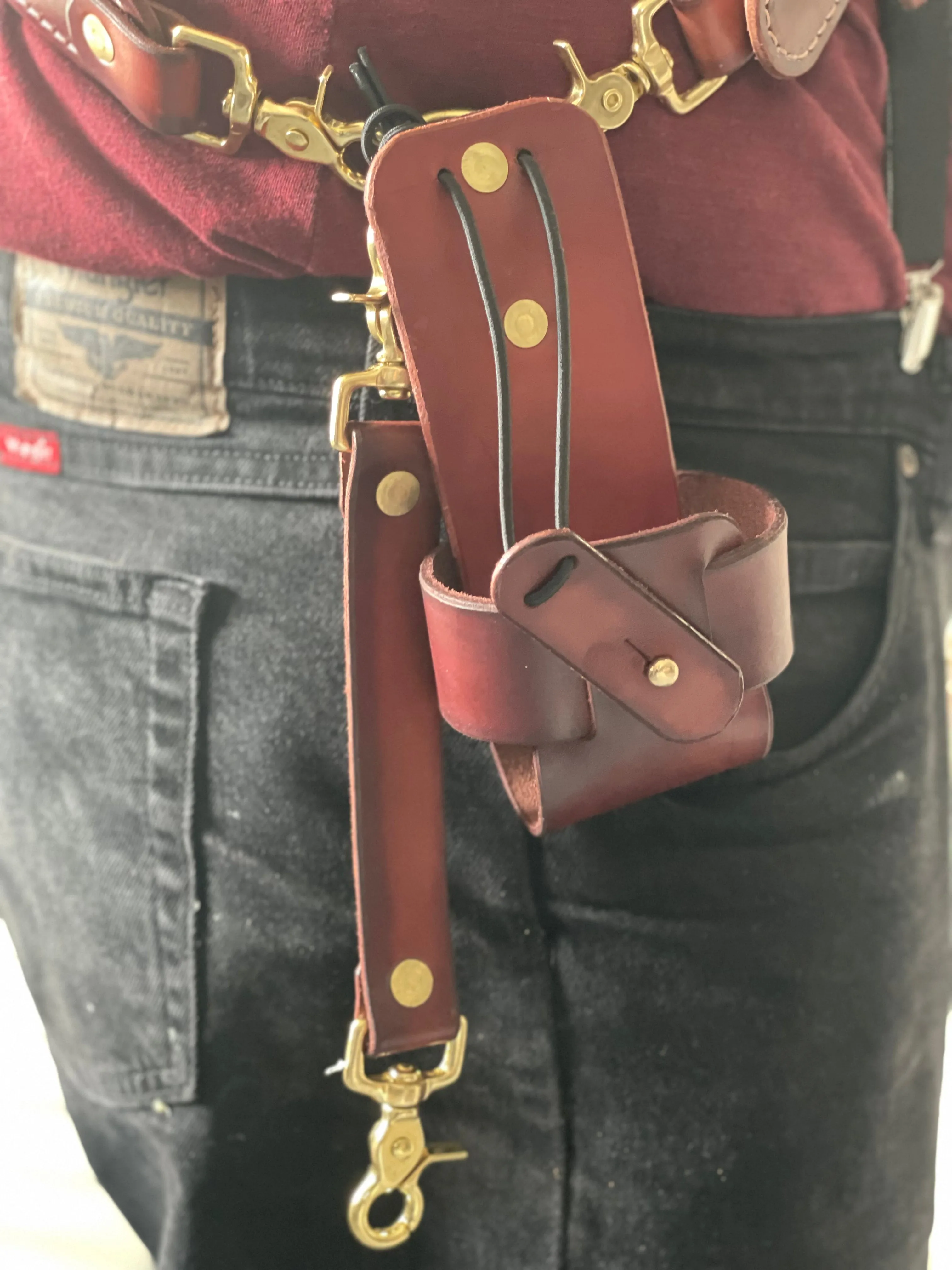 Fireman belt First Responder belt with radio holster