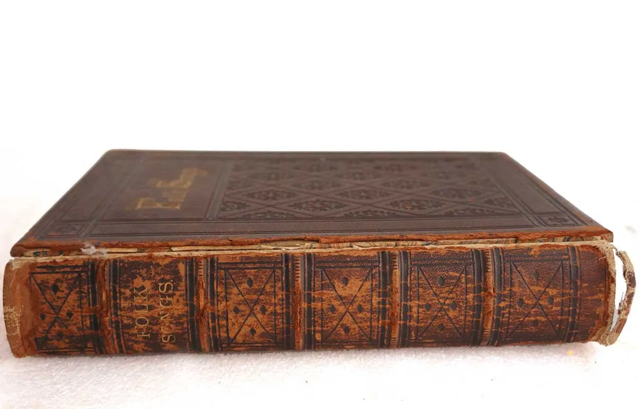 First Edition Book: Folk Songs Edited by John Williamson Palmer