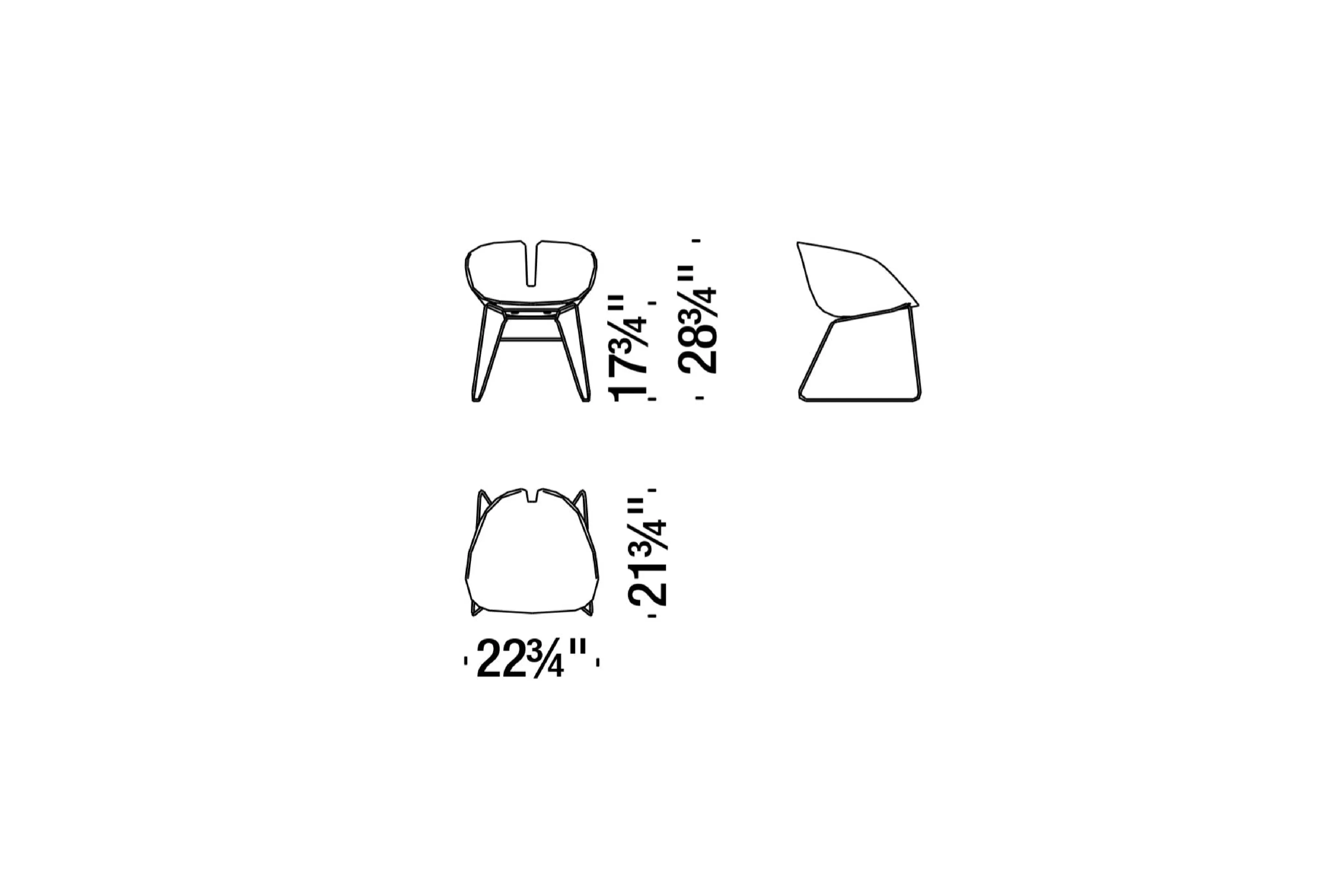 Fjord H. Small Armchair