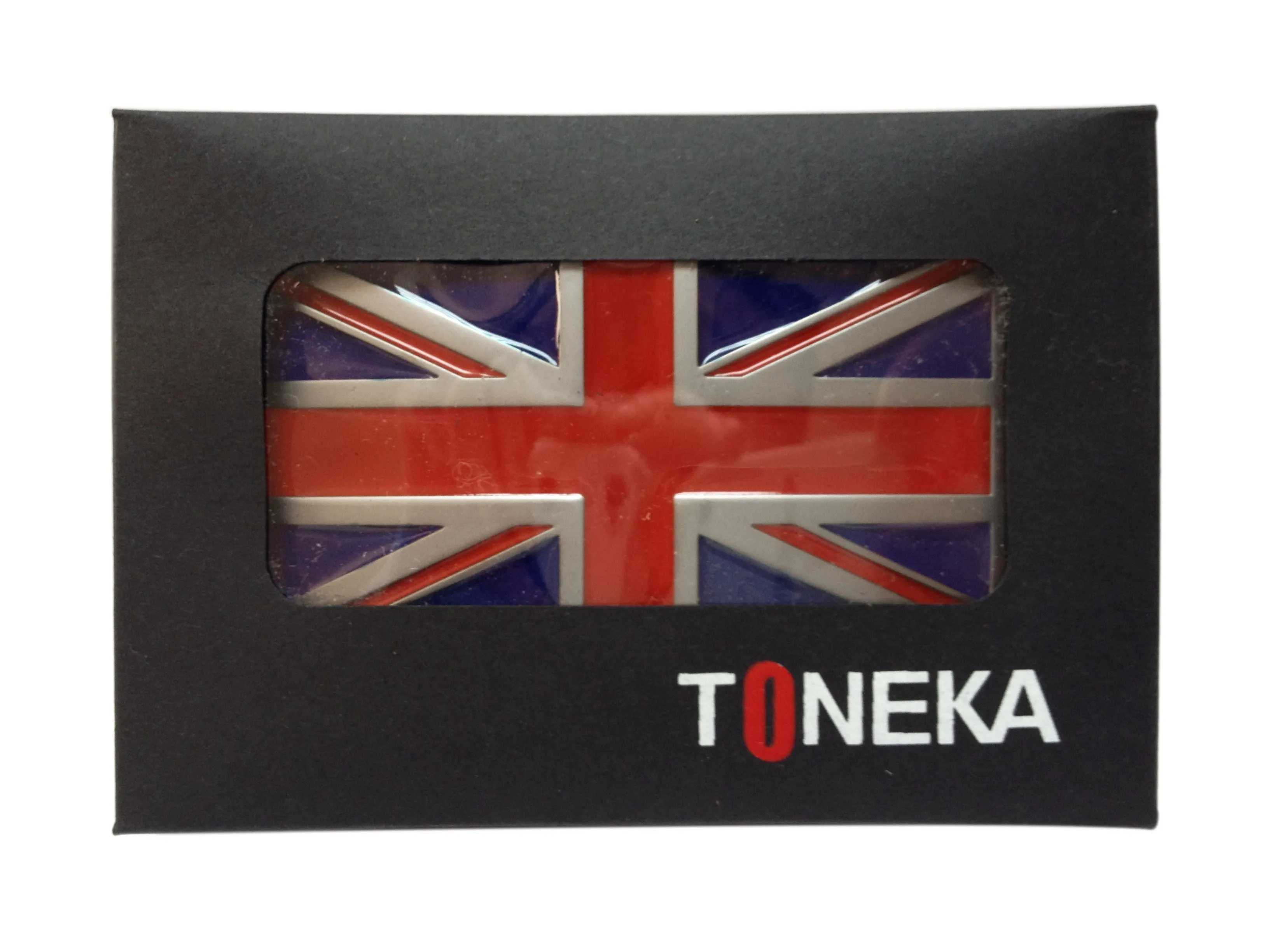 FL-UK Men's Steampunk Union Jack Bristish Flag Plaque Buckle Fits 1.5" Belt